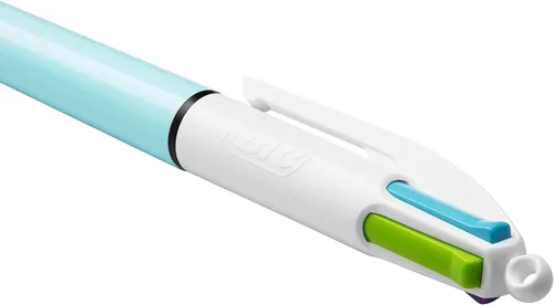 Vista 2 de BIC 4 colores "colores modernos" bolígrafo de bola de punta media, Variados