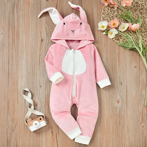 Vista 6 de Mameluco unisex de una pieza de manga larga con capucha para cosplay, otoño e invierno