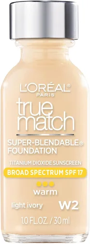 Vista 5 de L'Oréal Paris True Match - Maquillaje supermezclable, alabastro, 1 onza líquida Alabaster