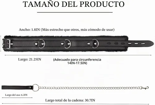 Vista 7 de Gargantilla de cuero tamaño ajustable para mujeres/hombres, rosa, negro, morado, rojo