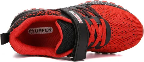 Vista 3 de KUBUA - Zapatos deportivos para niños y niñas tenis para correr ligeros transpirables deportivos y atléticos