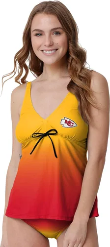 Vista 77 de FOCO Women's NFL Team Logo Ladies Bathing Swim Wear Suit