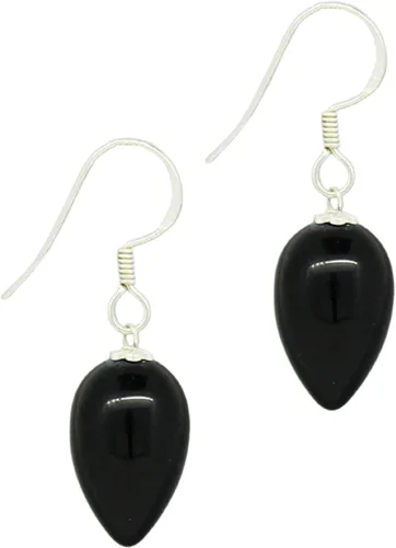 Vista 10 de Aretes colgantes para mujer, aretes de cristal de lágrima, joyas de piedras preciosas naturales, plata 925, uso diario, regalo para mamá, novia