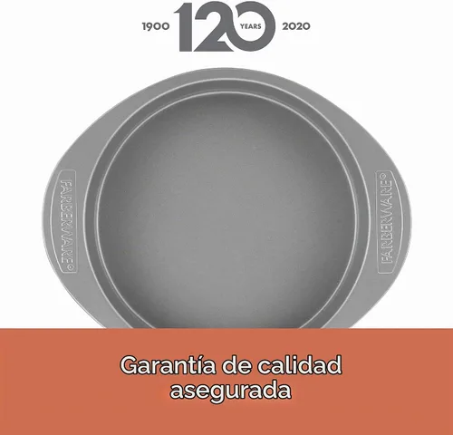 Vista 7 de Farberware Juego de utensilios para hornear antiadherentes, juego de bandejas para galletas de 3 piezas, color gris