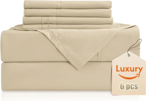 Vista 61 de CozySmile Juego de Sábanas Suaves como Seda Twin XL - Sábanas de Microfibra Transpirable Refrescante de Lujo de 3 Piezas, Bolsillo Profundo de 16