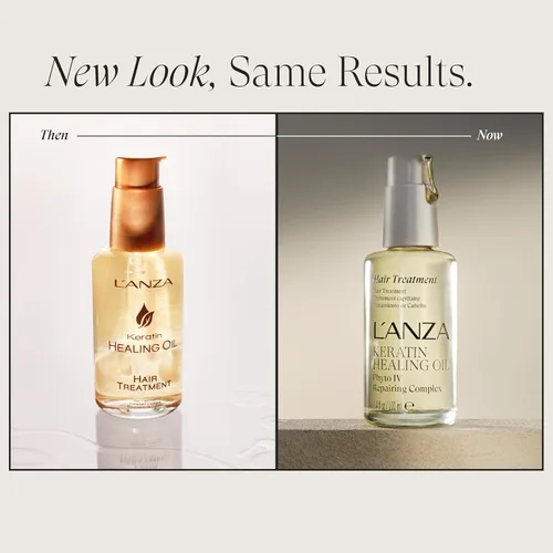 Vista 2 de L'ANZA Keratin Healing Oil Hair Treatment Repairs Dry, Damaged Hair, Split Ends, Smooths Flyaways, Adds Silky Shine, Color Safe Anti Frizz, Heat &