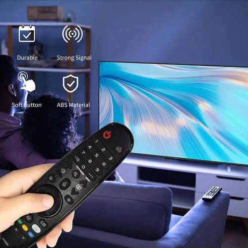 Vista 8 de RIVIERA Magic Remote para LG Smart ThinQ OLED Nanocell WebOS UHD TV con función de voz y puntero compatible con MR22/21/20GA MR18BA MR23/24/25GN