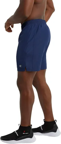 Vista 3 de Champion Pantalones cortos deportivos para hombre, pantalones cortos deportivos para hombre, pantalones cortos de gimnasio ligeros, 7 pulgadas