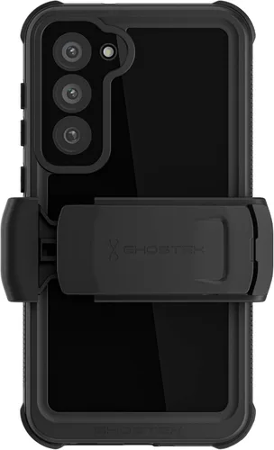 Vista 22 de Ghostek Nautical - Funda impermeable para Galaxy S23 con protector de pantalla y cámara, funda con clip para cinturón, protección resistente