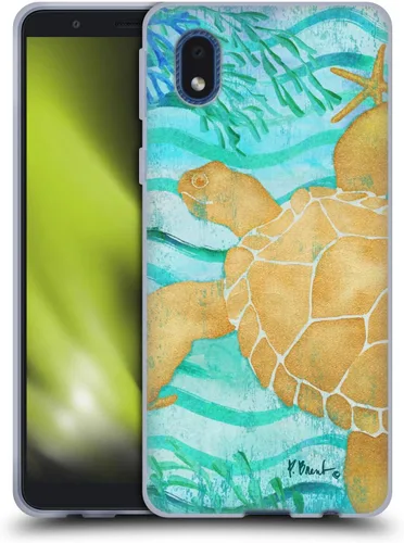 Vista 12 de Head Case Designs Officially Licensed Paul Brent Agate Mermaid Coastal Gel Case [Military Grade Protection] Compatible with Samsung Galaxy A01 Core
