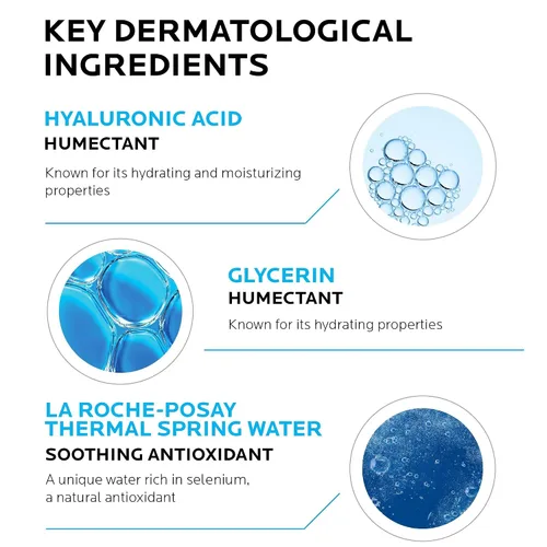 Vista 3 de La Roche-Posay Hydraphase - Ojos intensos de ácido hialurónico, reduce las bolsas debajo de los ojos y la hinchazón con hidratación abundante, 0.5