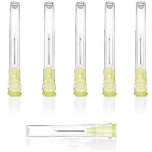 Vista 11 de Paquete de 100 suministros de laboratorio desechables de 18Ga 1 pulg/25mm con envasado sellado individualmente