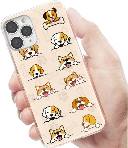 Vista 6 de Funda para iPhone 12, para iPhone 12 Pro, funda protectora completa a prueba de golpes, delgada, suave, TPU transparente, para niñas, mujeres