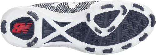 Vista 4 de New Balance 4040V4 tenis de béisbol con tapones moldeados para hombre