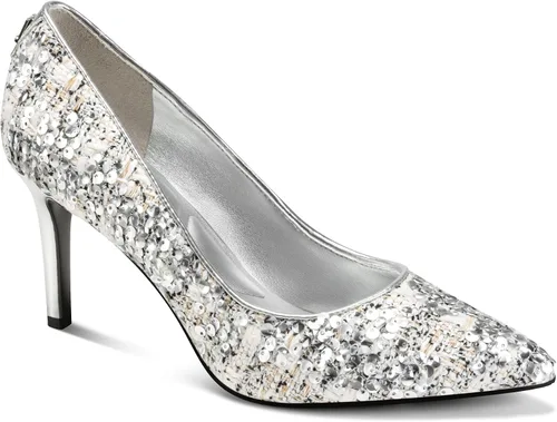 Vista 7 de Karl Lagerfeld Womens Royale Pointed Toe Dress Pump Manzana Verde (Apple Green)