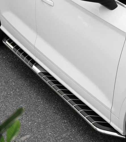 Vista 4 de FANTE 2 estribos laterales Nerf Bars protectores de aluminio para Mercedez Benz GLB 2020-2022