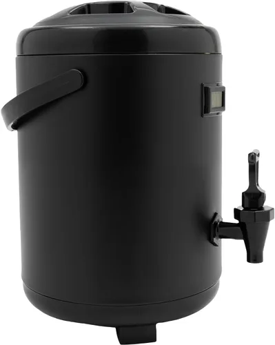 Vista 5 de Dispensador térmico aislado de bebidas frías y calientes con espita - Dispensador de té y café de acero inoxidable (2.11 galones)