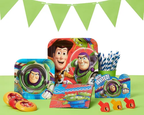 Vista 2 de American Greetings Amscan Kit de Decoración ambientadora de pared de Toy Story