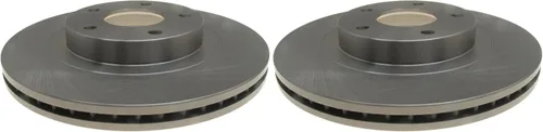 Vista 4 de ACDelco 18A1451A Rotor de ventaja del freno de disco delantero sin revestimiento