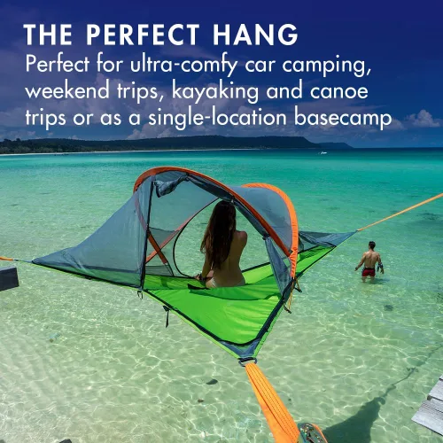 Vista 11 de Tentsile Connect V3 - Hamaca de tienda de campaña para 2 personas, The Original Tree Tent Company, capacidad de 880 libras, casa de árbol portátil