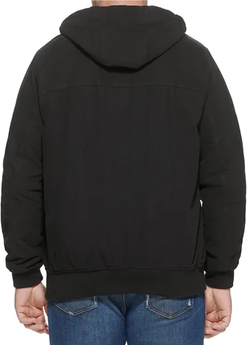 Vista 2 de Levi's Men's Workwear Cotton Canvas Hoody Bomber Jacket (Regular & Big & Tall Sizes)
