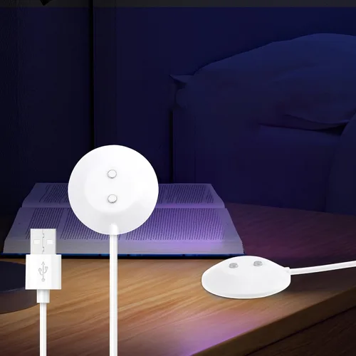 Vista 5 de FitTurn Paquete de 2 cargadores magnéticos para masajeadores de rosas, cable de carga USB, estación base de cable