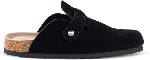 Vista 6 de Boston - Zuecos unisex de gamusa para, zapatos de tacón suave, zapatos de corcho para mujeres y hombres, suela antideslizante