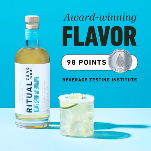 Vista 6 de RITUAL Zero Proof Agave Spirit & Aperitivo Alternativas Bebidas espirituosas sin alcohol galardonadas 25.4 onzas líquidas cada uno Cero