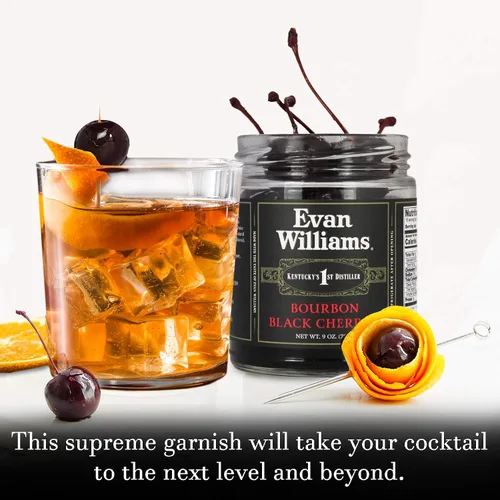 Vista 2 de Evan Williams Cerezas Negras Bourbon