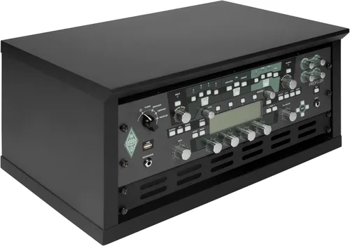 Vista 21 de Gator Frameworks Serie de Muebles Elite 2U Estante de Estudio de Escritorio de Madera en Acabado Negro Estándar (GFW-ELITERK-2U-BLK)