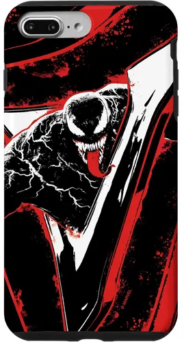 Vista 12 de Marvel Venom: Let There Be Carnage - Carcasa para iPhone 17, color rojo y negro