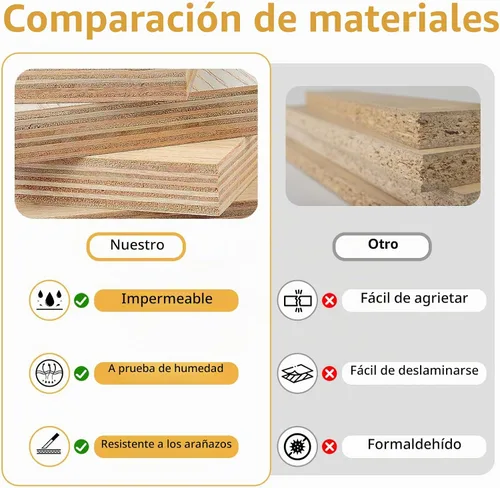Vista 5 de Mesa de Comedor Plegable con Dos Cajones para 4/6 con Mesa de Hoja Abatible que Ahorra Espacio, Ruedas Bloqueables y Almacenamiento, Superficie