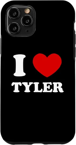 Vista 10 de Carcasa divertida Tyler Tyler para iPhone 11 I Love Tyler I Heart