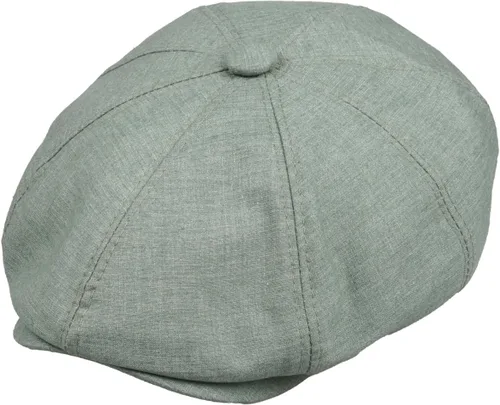 Vista 11 de Gorra de 8 paneles estilo Newsboy – Mezcla de lino con forro 100% de algodón