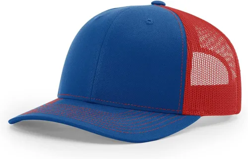Vista 55 de Richardson 112 Gorra de Camionero - Gorra Snapback Ajustable Premium - Gorras Richardson en Blanco de Seis Paneles Estructurados Árbol real Max 7