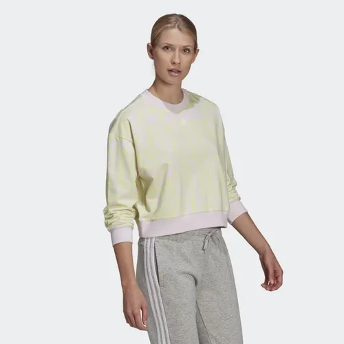 Vista 4 de adidas Sudadera con estampado de tigre para mujer