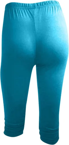 Vista 2 de Leggings capri para mujer, pantalones de yoga para correr, fitness, elásticos, talla grande, elásticos, pantalones capri para entrenamiento
