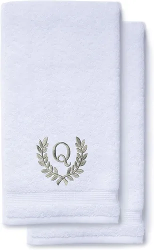 Vista 121 de Toallas de mano decorativas y con monograma para baño, cocina, maquillaje Regalo personalizado para boda-nupcial Toalla turca de lujo