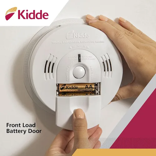 Vista 6 de Kidde Detector de humo y monóxido de carbono con cableado, respaldo de batería, interconectable, indicadores de luz de advertencia LED