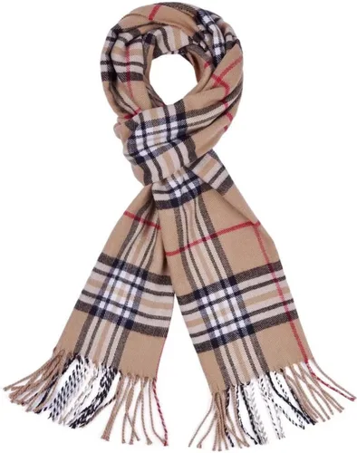 Vista 4 de Ausekaly Bufanda para hombre y mujer, bufanda de cuello de cachemira, bufanda de invierno, bufanda de otoño, más suave, clásica, cálida