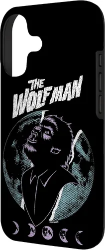 Vista 2 de Universal Monsters Artist Series The Wolfman Retro Poster Case for iPhone 17