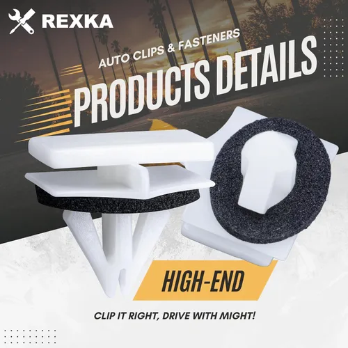 Vista 3 de Rexka Clips de moldeo de panel basculante para GM 11518357 Chevrolet Avalanche Impala Lumina Monte Carlo Suburban Cadillac Escalade