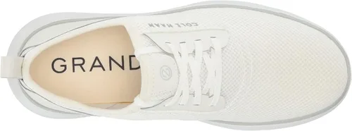 Vista 5 de Cole Haan Tenis de punto Grandsport Journey para mujer, Blanc De Blanc-gris glaciar