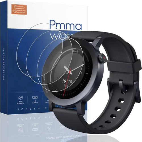 Vista 136 de Paquete de 3 protectores de pantalla para Amazfit Active 2, protección flexible de vidrio no templado, película protectora transparente HD