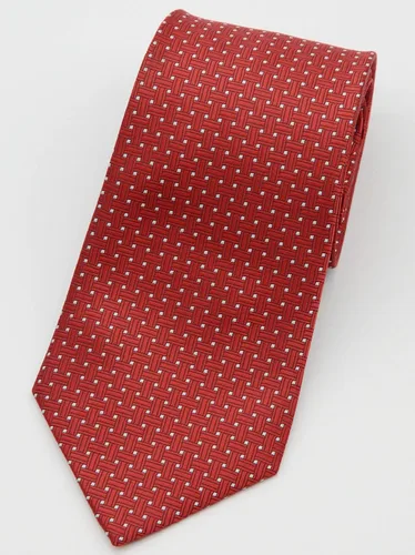 Vista 6 de Geotae Zerun Nuevo clásico sólido cuadros Paisley Jacquard tejido seda corbata de los hombres