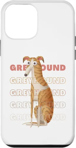 Vista 16 de Greyhound Big Eyes Funny Cartoon Sighthound Lover Design Case for iPhone 17