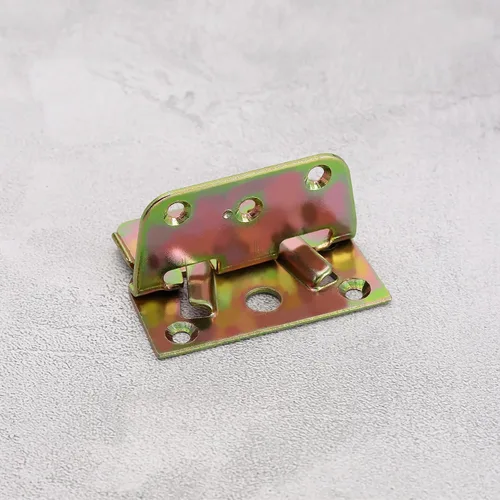 Vista 6 de SING F LTD 4 piezas de conectores de cama de esquinas de conexión resistentes a prueba de óxido, soportes de riel de cama accesorios para el hogar