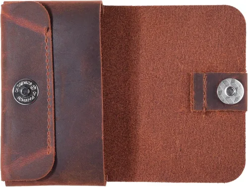 Vista 2 de TXEsign Top Grain - Funda de piel auténtica con cierre magnético