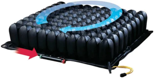 Vista 4 de ROHO Cojín de asiento para silla de ruedas QS99C de alto perfil QUADTRO SELECT 16-17 X 16-17