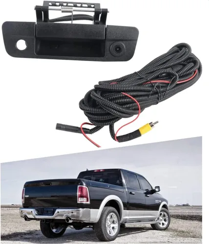 Vista 12 de DYRDINSHOW Cámara de Respaldo para Manija de Compuerta Trasera Select para Toyota Tundra 2000-2006 Tailgaters Cámara de Vista Trasera de Reemplazo
